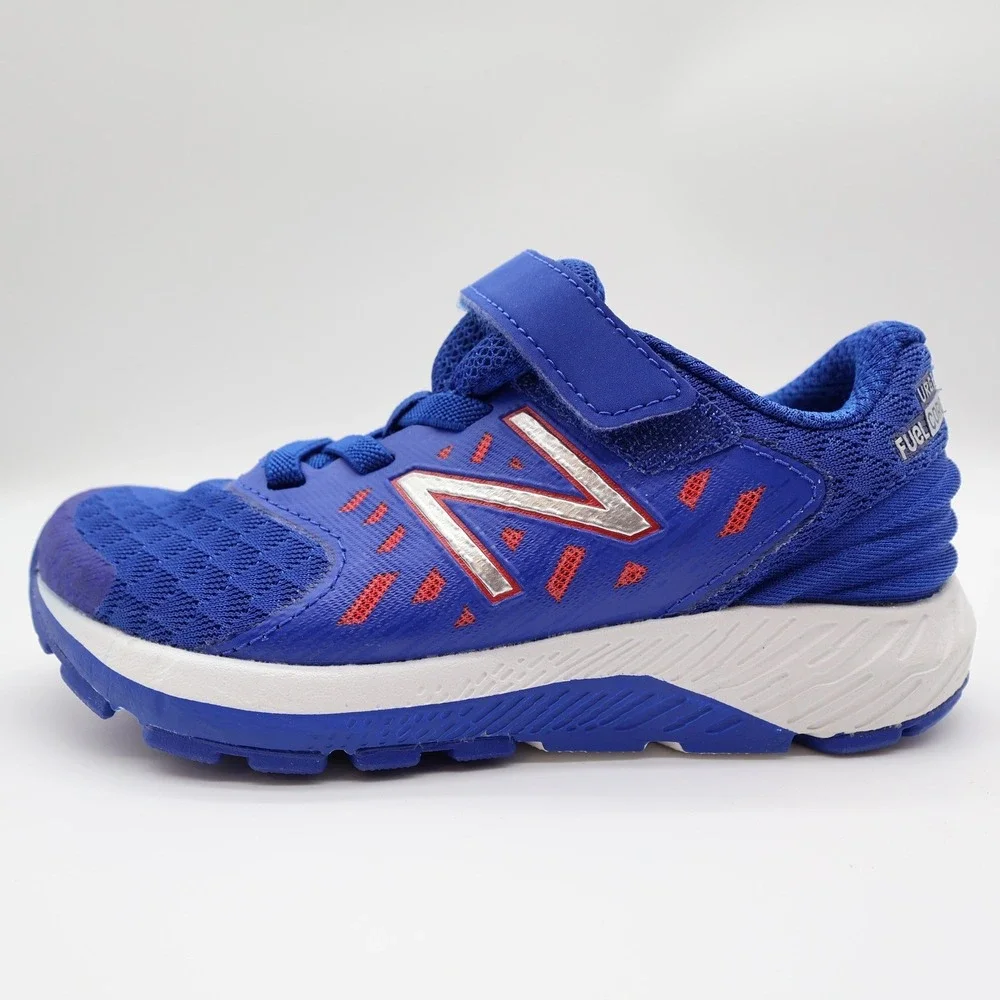 New Balance FuelCore Urge Boys' 12.5 Blue Mesh Running Sneakers